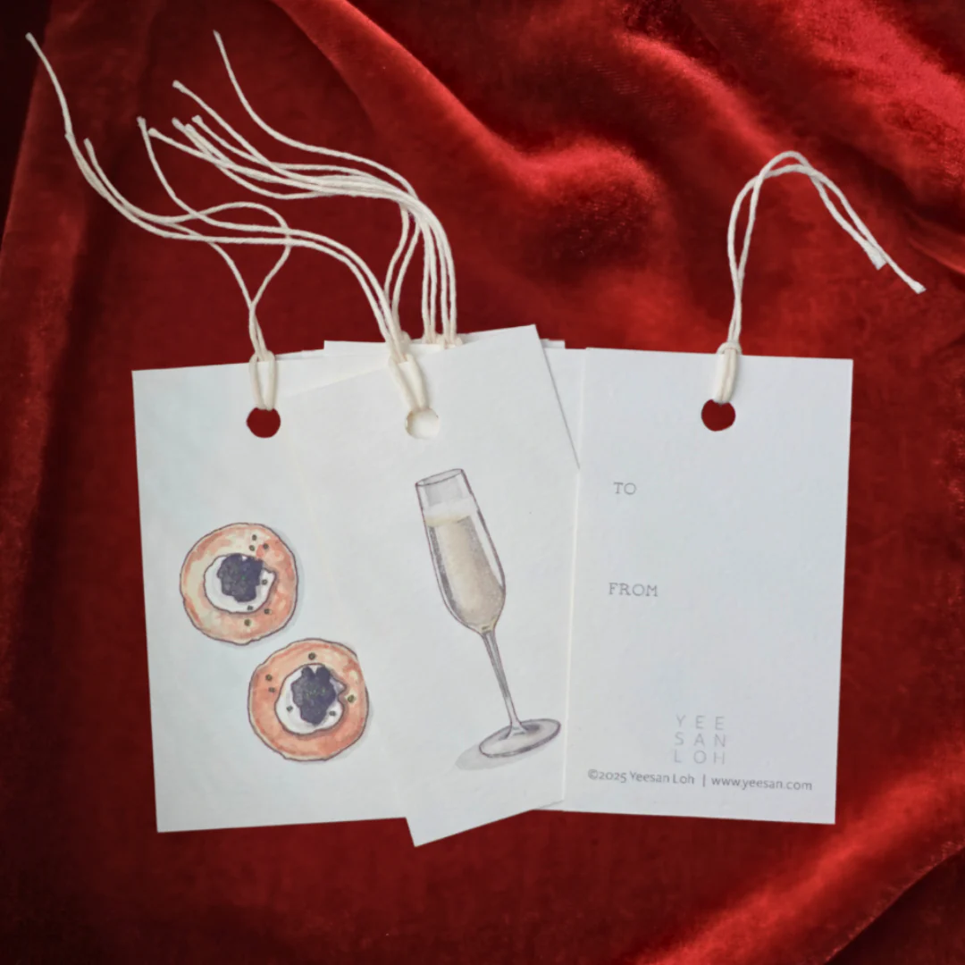 Caviar & Champagne Gift Tags - Image 3