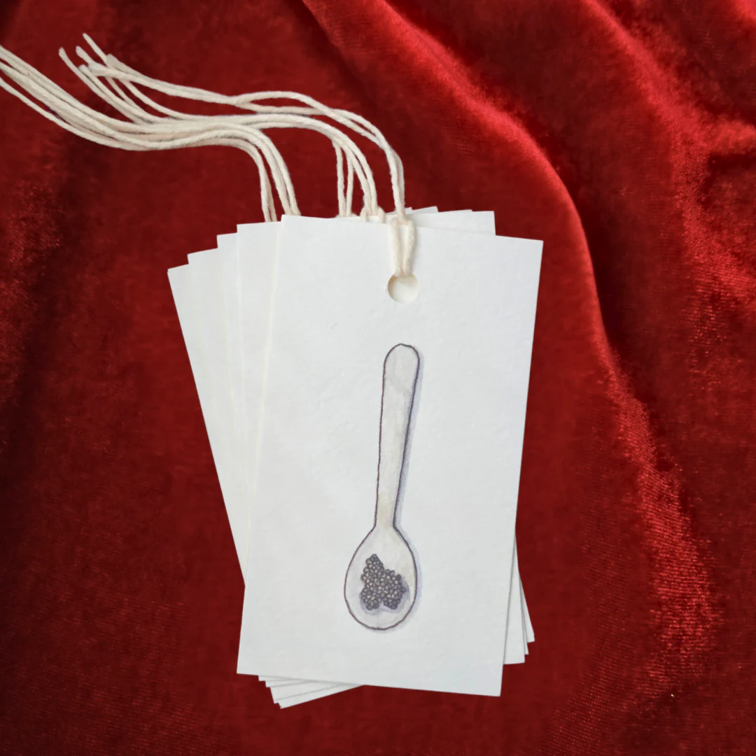Caviar & Champagne Gift Tags - Image 4