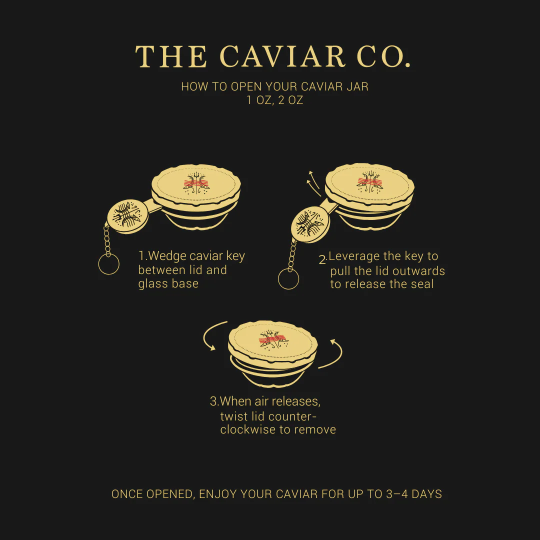 Gold Caviar Tin Key - Image 4
